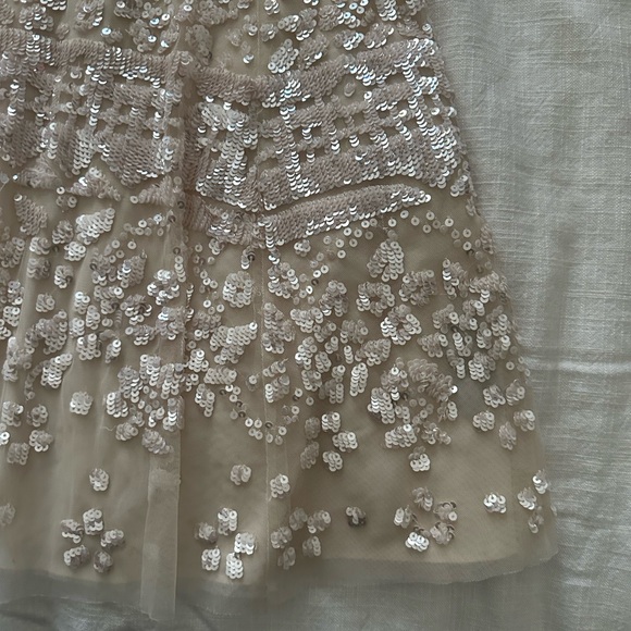 Needle and thread Aurora dress in champagne - Picture 9 of 15